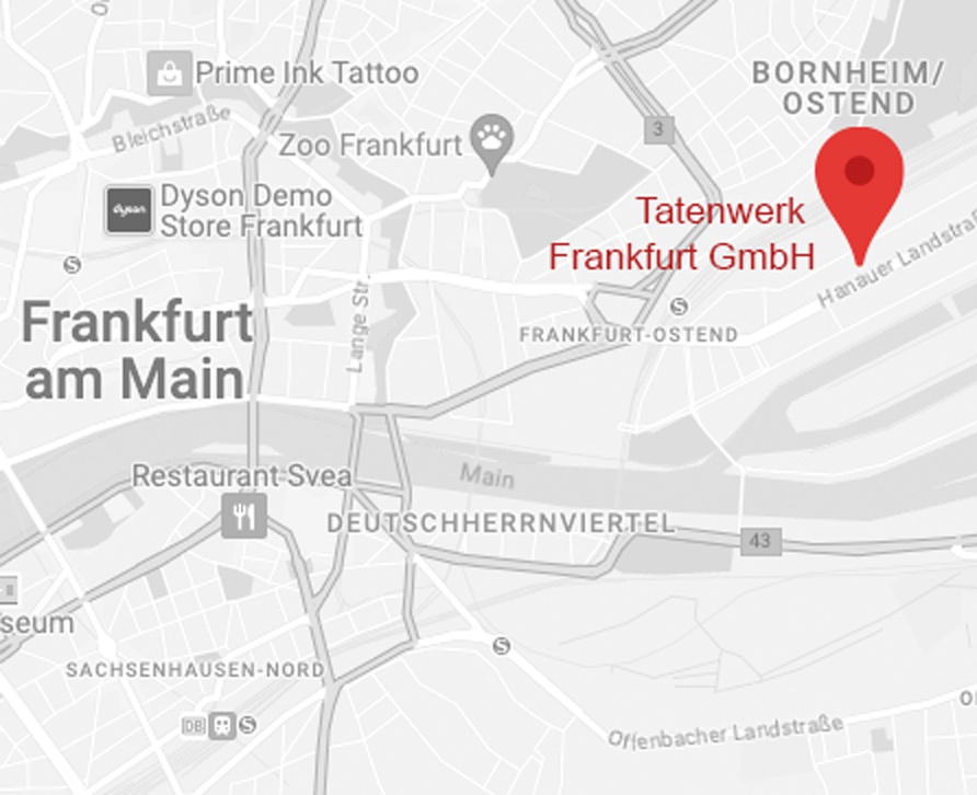 Tatenwerk Frankfurt GmbH Anfahrt